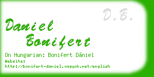 daniel bonifert business card